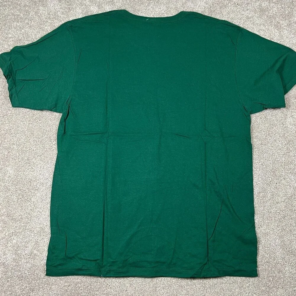 Adidas Mens XL Green Graphic Short Sleeve Minnesota Wild NHL The Go‎ To Tee NWT